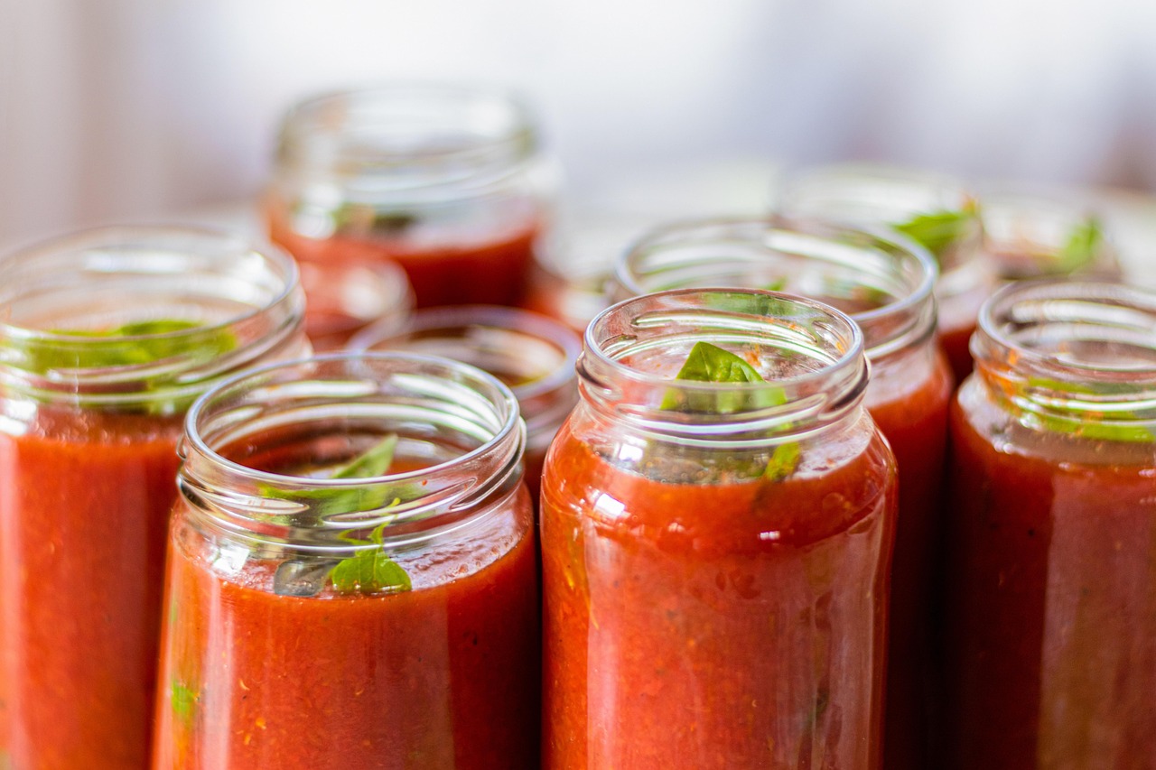Pots de sauce